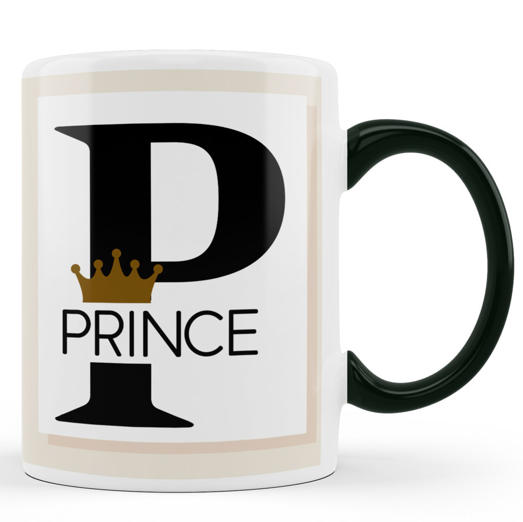 Printed Ceramic Coffee Mug | Valentine Day | Prince – For Little Him | 325 Ml…